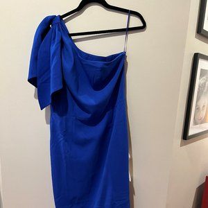 Dress the Population Tiffany One-Shoulder Midi Dress